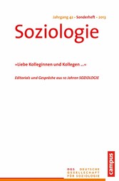 Soziologie Jg. 42 (2013) Sonderheft