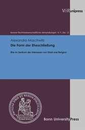 Die Form der Eheschließung