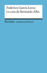 Lektüreschlüssel. Federico García Lorca: La casa de Bernarda Alba