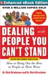 Dealing with People You Cant Stand Revised and Expanded 3/E (ENHANCED EBOOK)