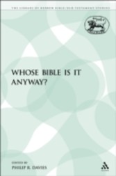 Whose Bible Is It Anyway?