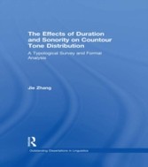 Effects of Duration and Sonority on Countour Tone Distribution