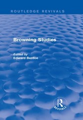 Browning Studies (Routledge Revivals)