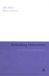 Rethinking Universities