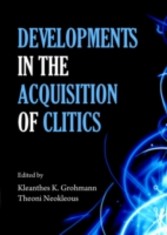 Developments in the Acquisition of Clitics