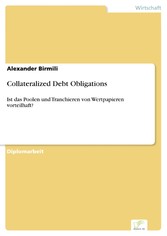 Collateralized Debt Obligations