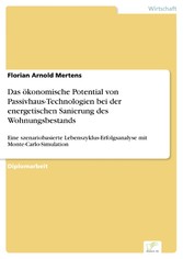 Das ökonomische Potential von Passivhaus-Technologien bei der energetischen Sanierung des Wohnungsbestands