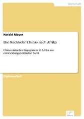 Die Rückkehr Chinas nach Afrika