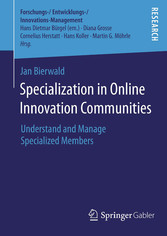 Specialization in Online Innovation Communities