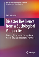 Disaster Resilience from a Sociological Perspective