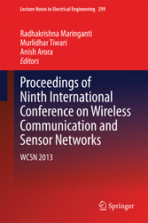 Proceedings of Ninth International Conference on Wireless Communication and Sensor Networks