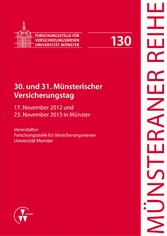 30. und 31. Münsterischer Versicherungstag