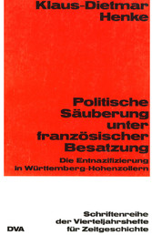 Politische Säuberung unter französischer Besatzung