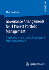 Governance Arrangements for IT Project Portfolio Management