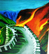 Paintings Of Travels To Bhutan