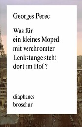 Was für ein kleines Moped mit verchromter Lenkstange steht dort im Hof?