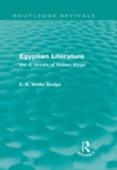 Egyptian Literature (Routledge Revivals)