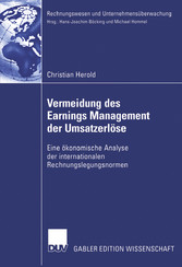 Vermeidung des Earnings Management der Umsatzerlöse