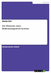 Die Elemente eines Risikomanagement-Systems