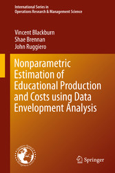 Nonparametric Estimation of Educational Production and Costs using Data Envelopment Analysis