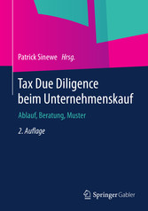 Tax Due Diligence beim Unternehmenskauf