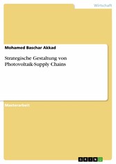 Strategische Gestaltung von Photovoltaik-Supply Chains