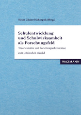 Schulentwicklung und Schulwirksamkeit als Forschungsfeld