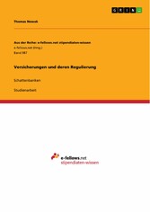 Versicherungen und deren Regulierung