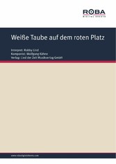 Weiße Taube auf dem roten Platz