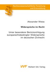 Widersprüche im Recht