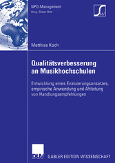 Qualitätsverbesserung an Musikhochschulen