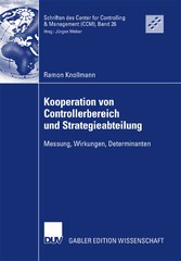 Kooperation von Controllerbereich und Strategieabteilung