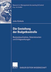 Die Gestaltung der Budgetkontrolle