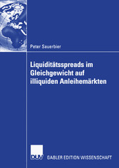 Liquiditätsspreads im Gleichgewicht auf illiquiden Anleihemärkten