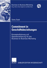 Commitment in Geschäftsbeziehungen