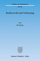 Richterrecht und Verfassung.