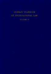 German Yearbook of International Law / Jahrbuch für Internationales Recht.