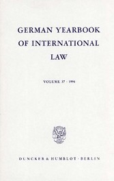 German Yearbook of International Law / Jahrbuch für Internationales Recht.