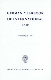 German Yearbook of International Law / Jahrbuch für Internationales Recht.