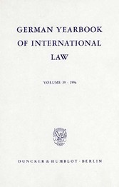 German Yearbook of International Law / Jahrbuch für Internationales Recht.