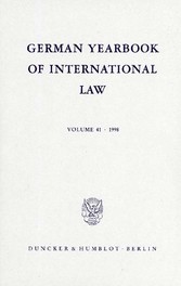 German Yearbook of International Law / Jahrbuch für Internationales Recht.