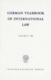 German Yearbook of International Law / Jahrbuch für Internationales Recht.