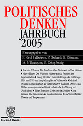 Politisches Denken. Jahrbuch 2005.