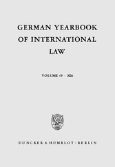 German Yearbook of International Law / Jahrbuch für Internationales Recht.