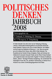 Politisches Denken. Jahrbuch 2008.