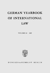 German Yearbook of International Law / Jahrbuch für Internationales Recht.