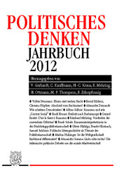 Politisches Denken. Jahrbuch 2012.