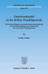 Emissionshandel in der dritten Handelsperiode.