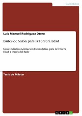 Bailes de Salón para la Tercera Edad