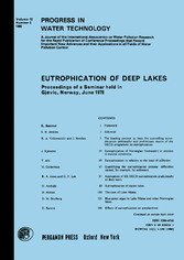 Eutrophication of Deep Lakes